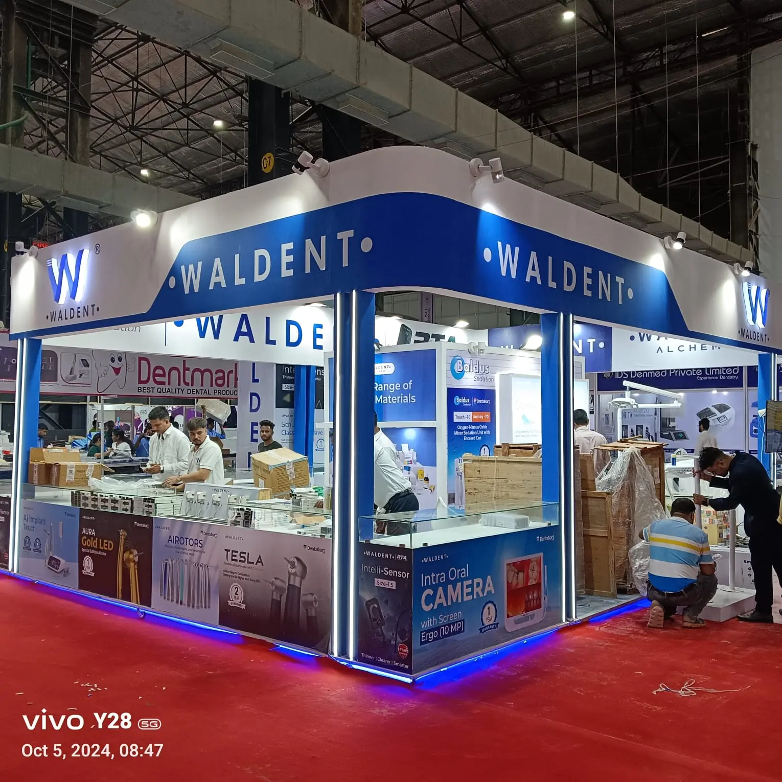 exhibition stall design and fabrication in Lucknow