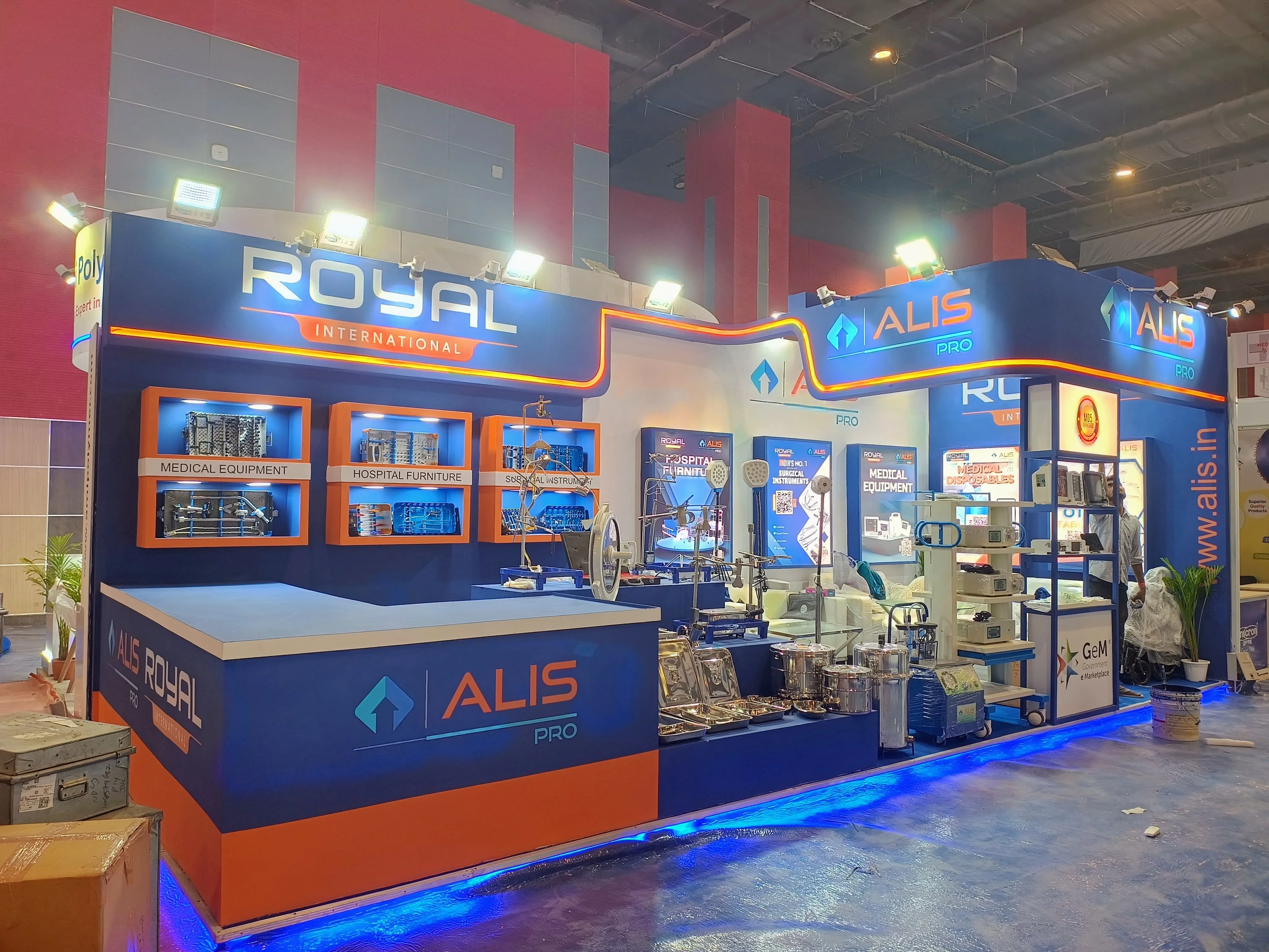 exhibition stall design company in Kochi